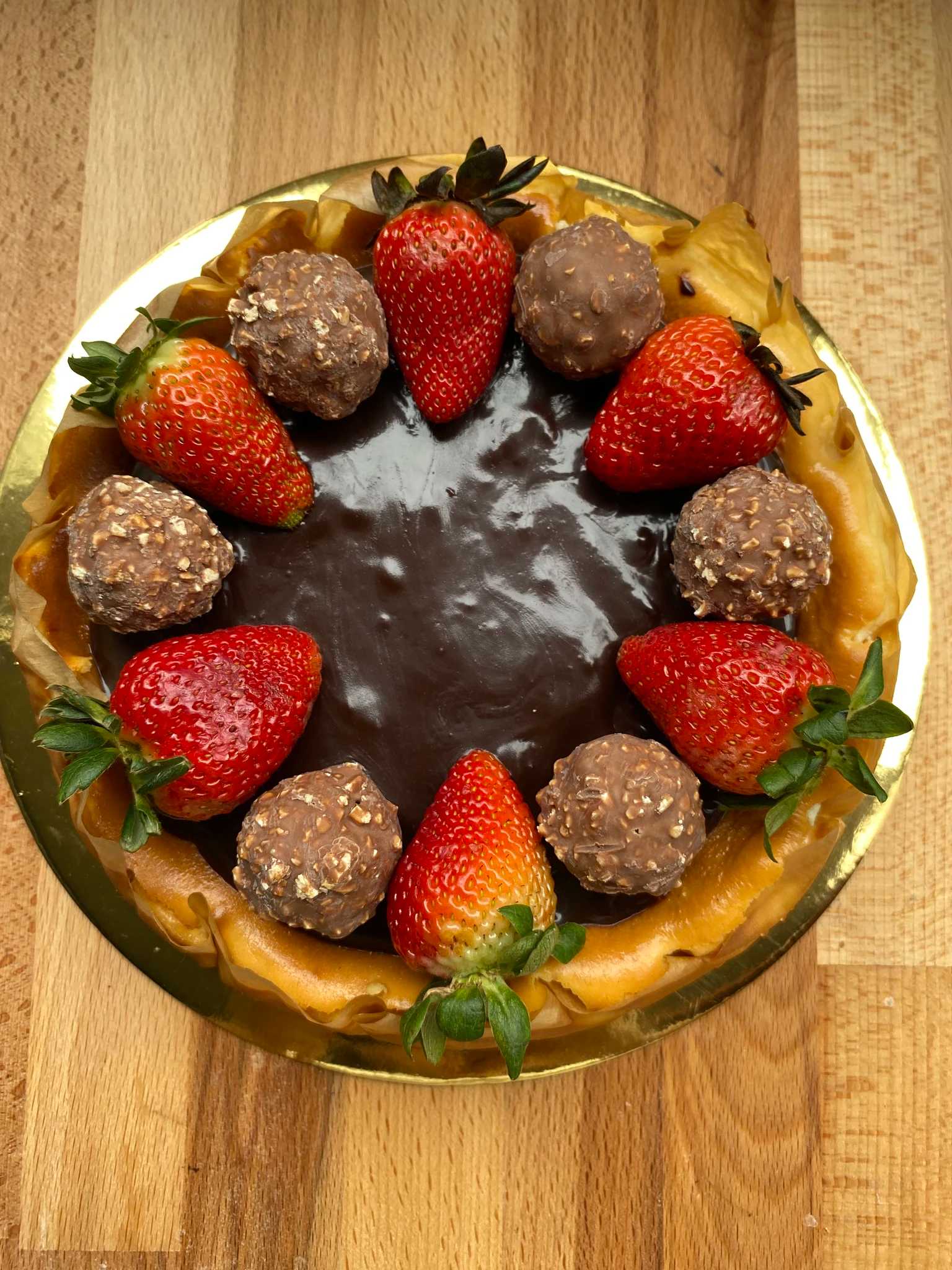 New ~ Fererro Rocher Strawberry Cheesecake